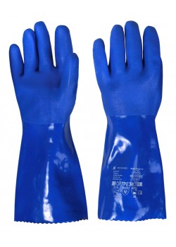 Перчатки Safeprotect ОЙЛРЕЗИСТ (интерлок+ПВХ, дл.35см)