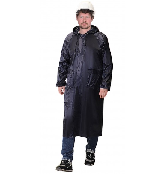 Плащ влагозащитный SIRIUS Профи (225 гр/м2) синий