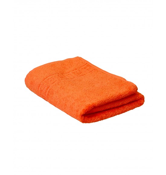 Полотенце махровое (40х70) оранжевый (orange pepper) 430 г/м2 (Туркмения) (х180)