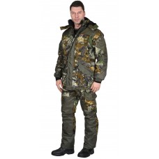 Костюм СИРИУС-ГОРКА зимний, куртка дл., брюки (тк.CROWN-230) КМФ Темный лес