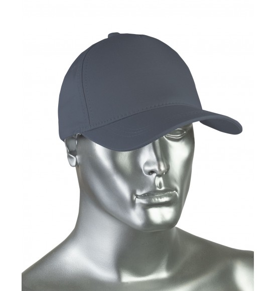 Кепка-бейсболка темно-серая пл.190 гр/м2 (пакет по 25 шт.,в упаковке 200 шт.)