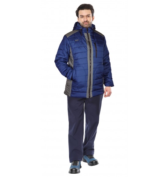 Куртка СИРИУС-УРБАН синяя с серым