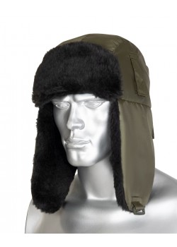 Шапка-ушанка СИРИУС-ЕВРО хаки