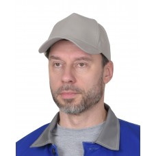 Кепка-бейсболка св.серая (пакет по 50 шт.,в упаковке 200 шт.) Кепка-бейсболка св.серая (пакет по 50 шт.,в упаковке 200 шт.)
