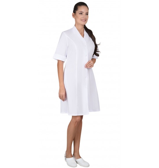 Халат СИРИУС-ПАЛЕРМО женский белый