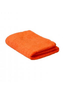 Полотенце махровое (50х90) оранжевый (orange pepper) 430 г/м2 (Туркмения) (х120)