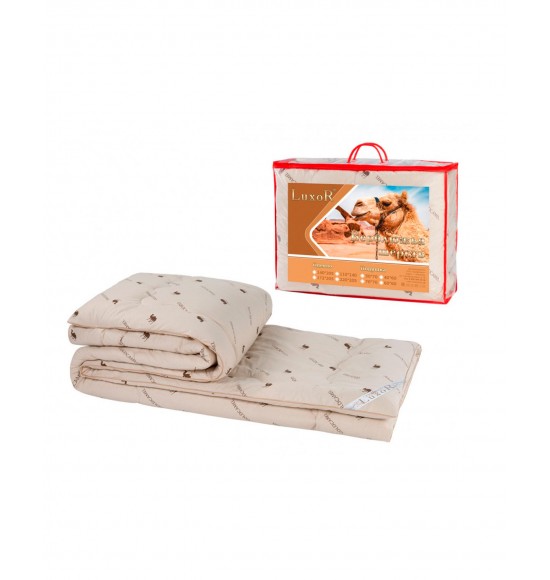 Одеяло 1,5 сп (140х205) Верблюжья шерсть 300 г/м2 (100% х/б тик, сумка) Одеяло 1,5 сп (140х205) Верблюжья шерсть 300 г/м2 (100% х/б тик, сумка)