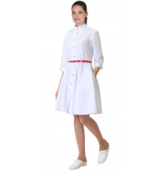 Халат СИРИУС-ВЕСТА женский белый