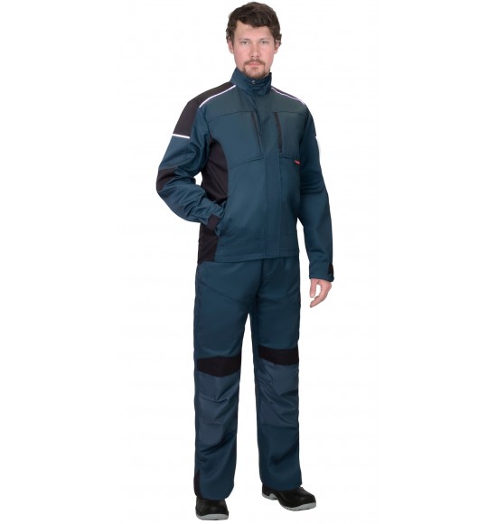 Куртка СИРИУС-ЦИТРИН морена с черным