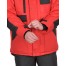 Куртка зимняя 5501 красная с черным