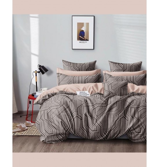 КПБ 2 сп  сатин цветной 120 г/м2 (2 нав. 70х70) (ЧЗ)