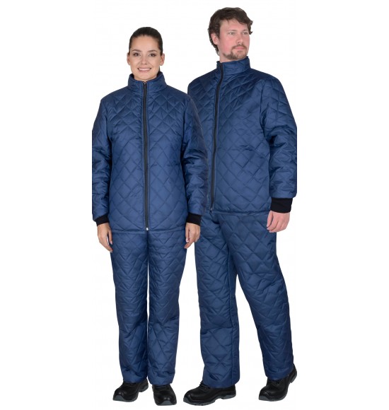 Куртка СИРИУС-МИШЛЕН утепленная, универсальная, тёмно-синяя