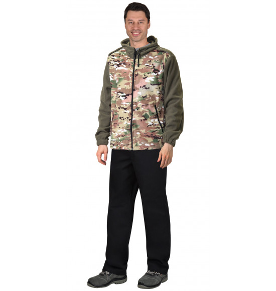 Куртка флисовая "СИРИУС - Стингер" КМФ НАТО (Распродажа)