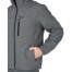 Куртка СИРИУС-АЗОВ с капюшоном серый  софтшелл пл 350 г/кв.м
