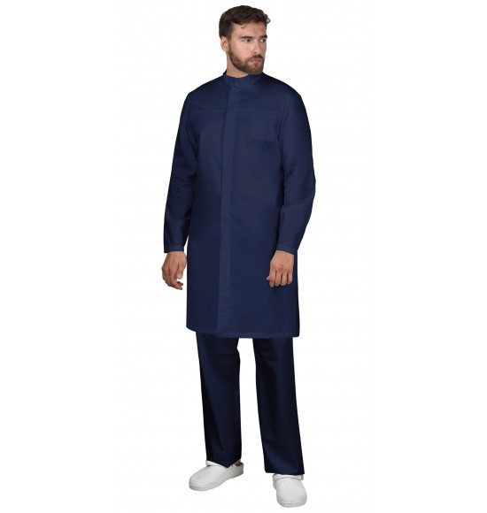 Халат СИРИУС-СИЦИЛИЯ мужской темно-синий