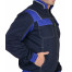Костюм "СИРИУС-Карат" куртка, брюки т.синий с васильковым 80% х/б, МВО пл. 255 г/кв.м 