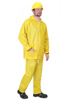 Костюм влагозащитный SIRIUS Стандарт (210 гр/м2) желтый (ЧЗ) Костюм влагозащитный SIRIUS Стандарт (210 гр/м2) желтый (ЧЗ)