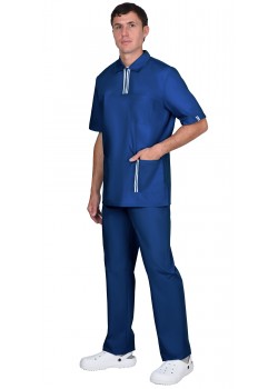 Костюм СИРИУС-ВИКТОР мужской, куртка, брюки, синий