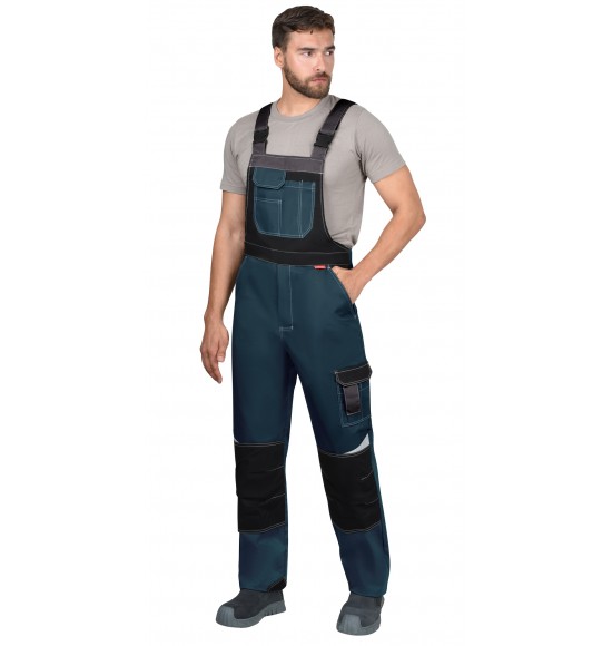 Полукомбинезон СИРИУС-КАСПИЙ морена с черным, тёмно-серым и СОП