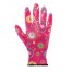 Перчатки Safeprotect САДОВЫЕ (нейлон+прозр.нитрил, розовый)